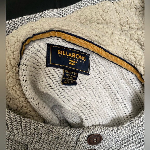 Billabong Sherpa Lined Surfplus Hoodie Knit - Picture 4 of 5